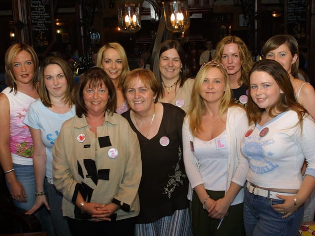 Party pictures from the Derry Journal archives in July 2003.