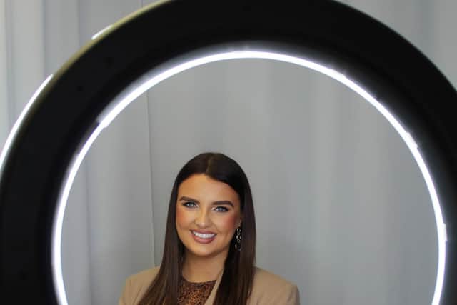 Nuala Mullan, now works at the Galgorm and is a former student of Beauty Therapy at NWRC Limavady.