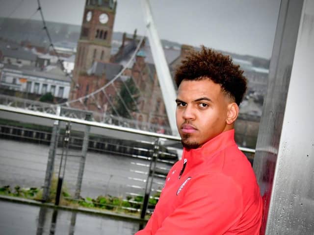 Derry City's new signing, goalkeeper Arlo Doherty.