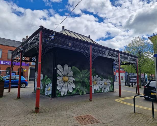 Strabane town centre.