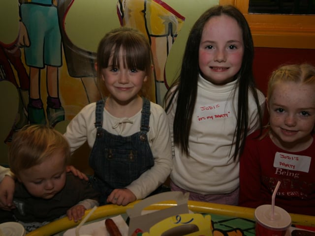 Parties and celebrations November 2005: Jodie Canning.