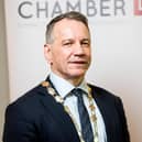 Chamber President Steven Lindsay.