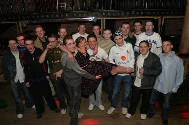 Derry people enjoying parties in 2004