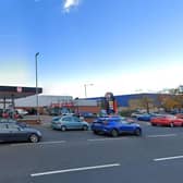 Desmond Motors has applied for a change of use from a filling station and shop to a car sales and display area.