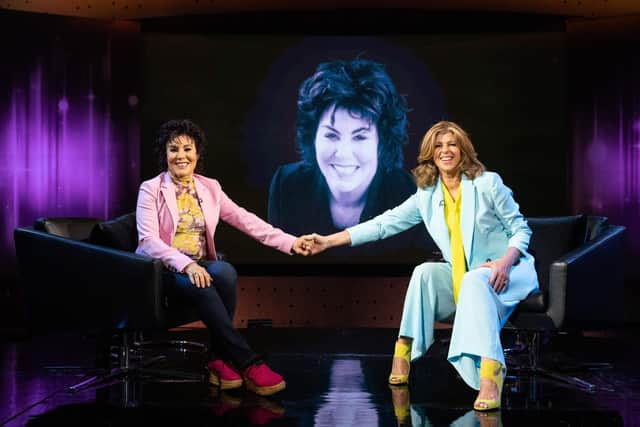 Ruby Wax and Kate Garraway