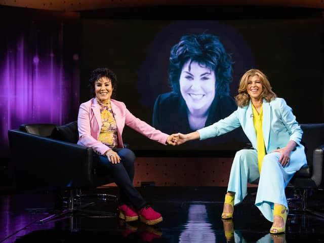 Ruby Wax and Kate Garraway