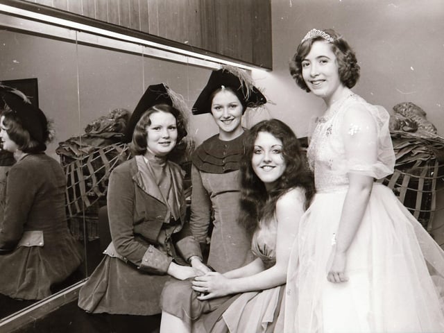 Pantomime cast members from both 'Cinderella' at St Mary's Community Centre in Derry, and Sleeping Beauty in Buncrana.