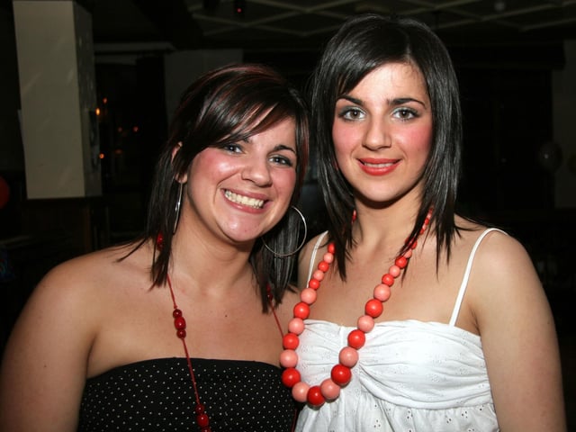 Elaine and Emma joint 18th birthday party at Jackie Mullans 0093JML : Parties and celebrations April 2006: Emma & Elaine's 18th.