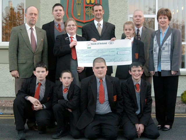 Derry and Donegal secondary school pupils in October 2003