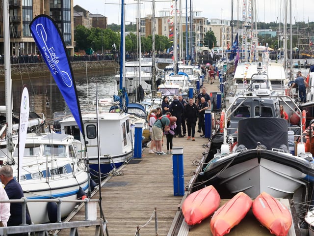 The Foyle Maritime Festival.  (Photo - Tom Heaney, nwpresspics)