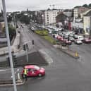 Police directing traffic at Duke Street