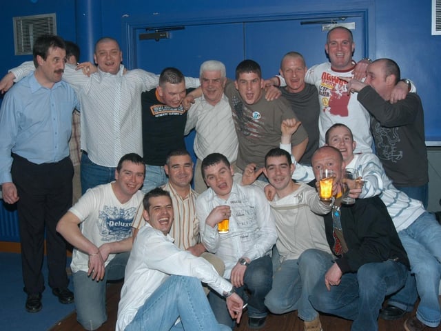 Paul Logue's 30th birthday, 20 years ago.
