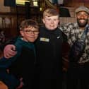 The Mayor Councillor Lilian Seenoi-Barr has once again hosted an Our Guildhall Our Space event for younger and older people in April with entertainment from In Your Space Circus School, Black Paddy, Richie Remo and DJ Tyree Patton. Picture Martin McKeown. 12.04.25