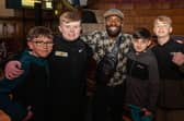 The Mayor Councillor Lilian Seenoi-Barr has once again hosted an Our Guildhall Our Space event for younger and older people in April with entertainment from In Your Space Circus School, Black Paddy, Richie Remo and DJ Tyree Patton. Picture Martin McKeown. 12.04.25