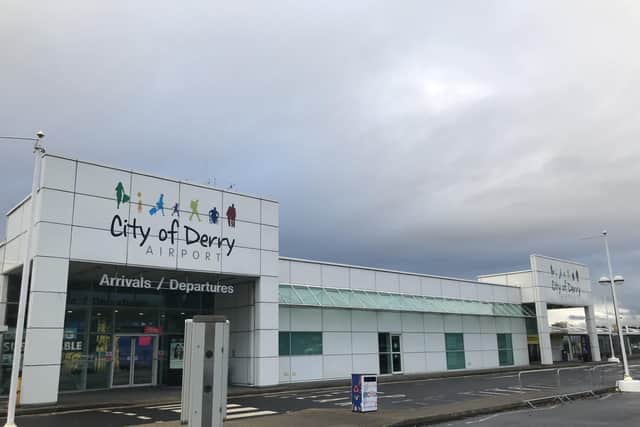 City Of Derry Airport.