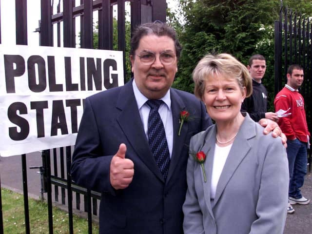 The late John and Pat Hume. (Pacemaker)