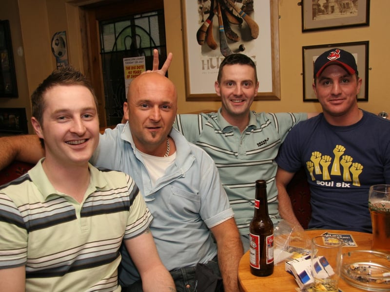Parties in Derry in July 2005.