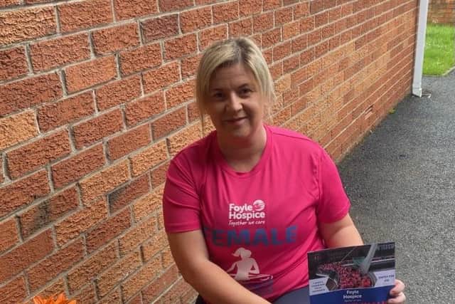 Tilly Walsh will be taking part in the Foyle Hospice Walk/Run to raise awareness of Bowel Cancer