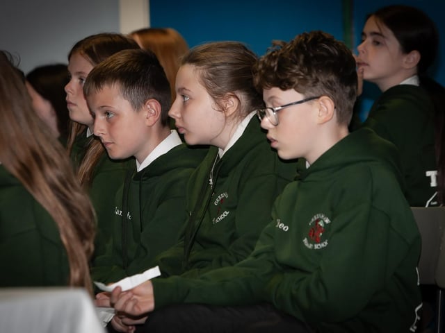 P7 Pupils Sign Off at Greenhaw PS! Jim McCafferty Photography