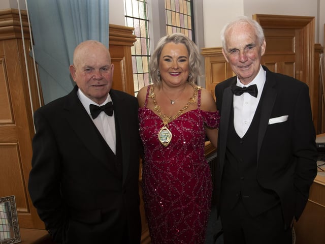 Councillor Sandra Duffy hosted the annual Mayor's Ball in the Guildhall on Friday in aid of the Mayor's chosen charity, First Housing Aid and Support Services.
