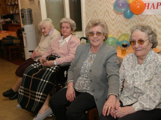 Lizzie McCool's birthday party celebration back in 2004.