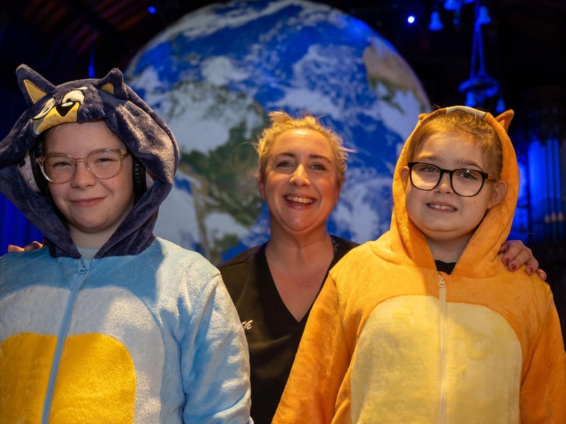 Mini Melo-Beats led by Ruth McPhillips, centre pictured with Paddi Ryan and Lola Canning as they enjoyed a special multi-sensory  session  involving  music and movement  for babies, toddlers, and children with special educational needs (SEN).