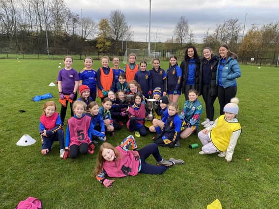 The Gaelic4Girls session will run for 12 weeks at 7.00pm on Wednesdays in Templemore Sports Complex (Primary 7 & Year 8) and St. Brigid’s College  (Primary 5 & 6), costing £12.
