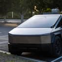 The Tesla Cybertruck is an all-electric, battery-powered, light-duty truck from Tesla.