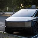The Tesla Cybertruck is an all-electric, battery-powered, light-duty truck from Tesla.