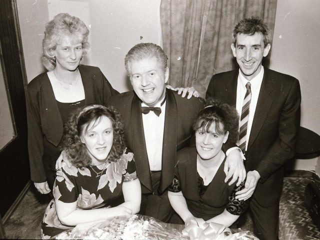 Mr & Mrs with Julian Simmons at the Delacroix.