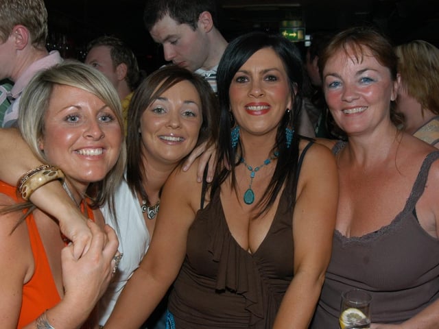 Haley out for a party with friends.