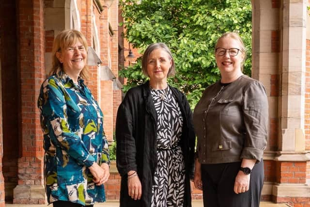 Dr Paula Devine, Director of the NILT Survey and from Queen's; Dr Aisling O'Boyle from the School of Social Sciences, Education, and Social Work at Queen's; and Professor Lorna Carson from Trinity College Dublin.