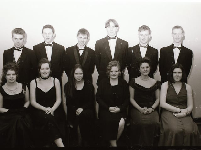 30 years ago: St Columb's College formal back in January 1994.:St Columb's College formal 1994