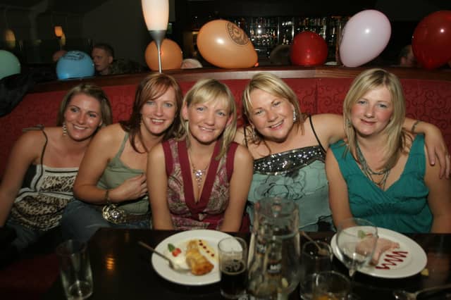Anna McLaughlin's birthday with friends.