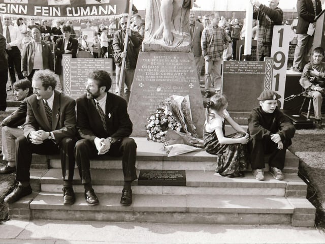 Easter commemoration in Derry.