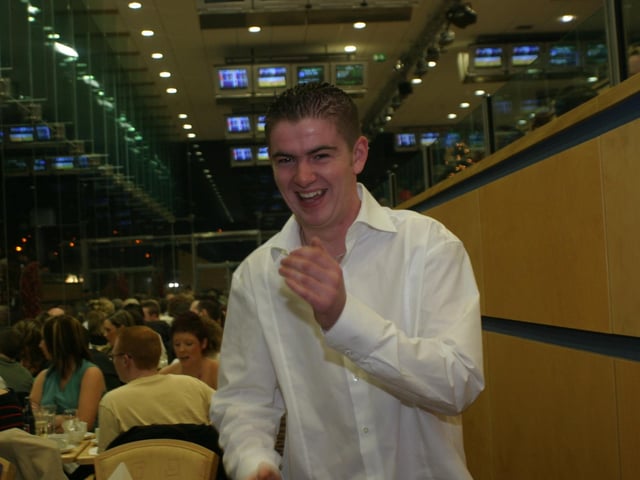 A night at the Lifford Races back in January 2004.