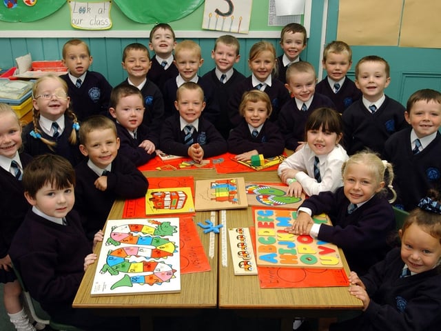 20 YEARS ON: Pictures of Derry children starting primary 1 in September 2003