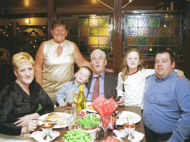 At the 30th birthday party in The Villager were:- Astrid Coyle, Eleanor Lindsay, Louis McClements, Vincent Lindsay, Jessica McClements and Mark Gamble.
