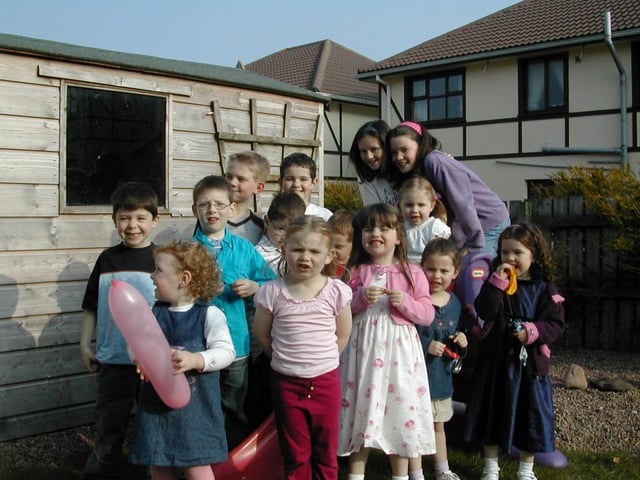 Niamh McDevitt's fifth birthday party.