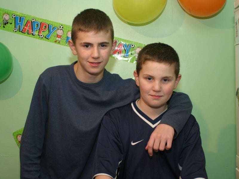 Parties, birthdays and celebrations from December 2003