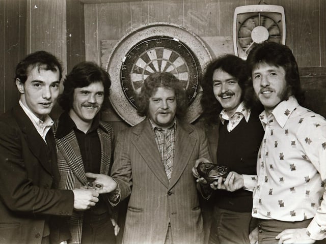 Derby Bar Social Club Darts winners.