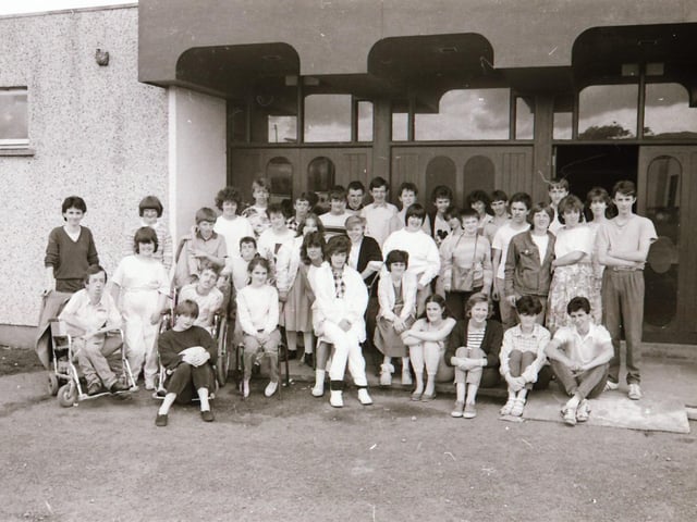 Young people from Carndonagh going on a weekend outing.