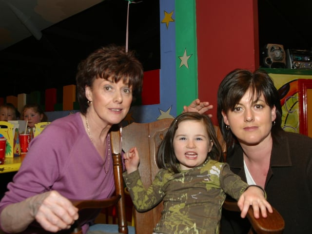 Derry parties in October 2004. Dunne