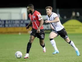 Striker James Akintunde looks set to leave Derry City.