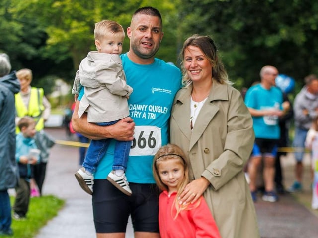 Enjoying the Bogside & Brandywell Health Forum Danny Quigley 'Try-a-Tri' event. (Photo: Micam Photography)