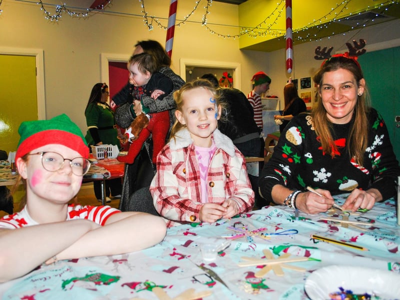 'Twas the week before Christmas' in Studio 2 in Derry with the Grinch, Santa, Mrs Claus, Cindy Lou Who, the elves and a Christmas Fairy.
