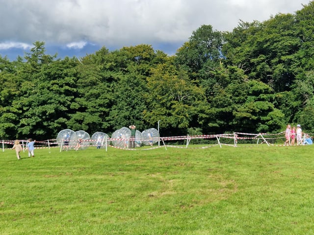 The sun was shinning for Currynierin Fun Day on Monday as members of the community came out for some fun in the sun.