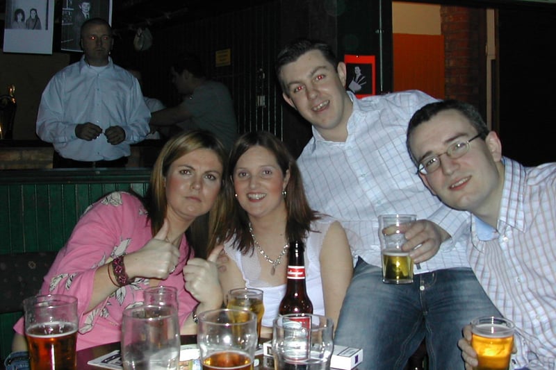 Derry people partying hard in April 2003 - recognise anyone you know?