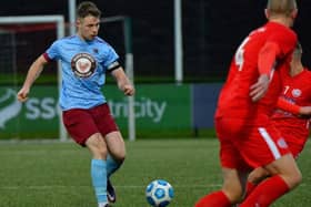 Shaun Doherty pictured in action for Irish League team, Institute. He is a former captain of the club. | Iconic