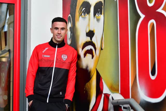 Jordan McEneff became Ruaidhri Higgins' first signing of the close season. Photo courtesy of Kevin Morrison.